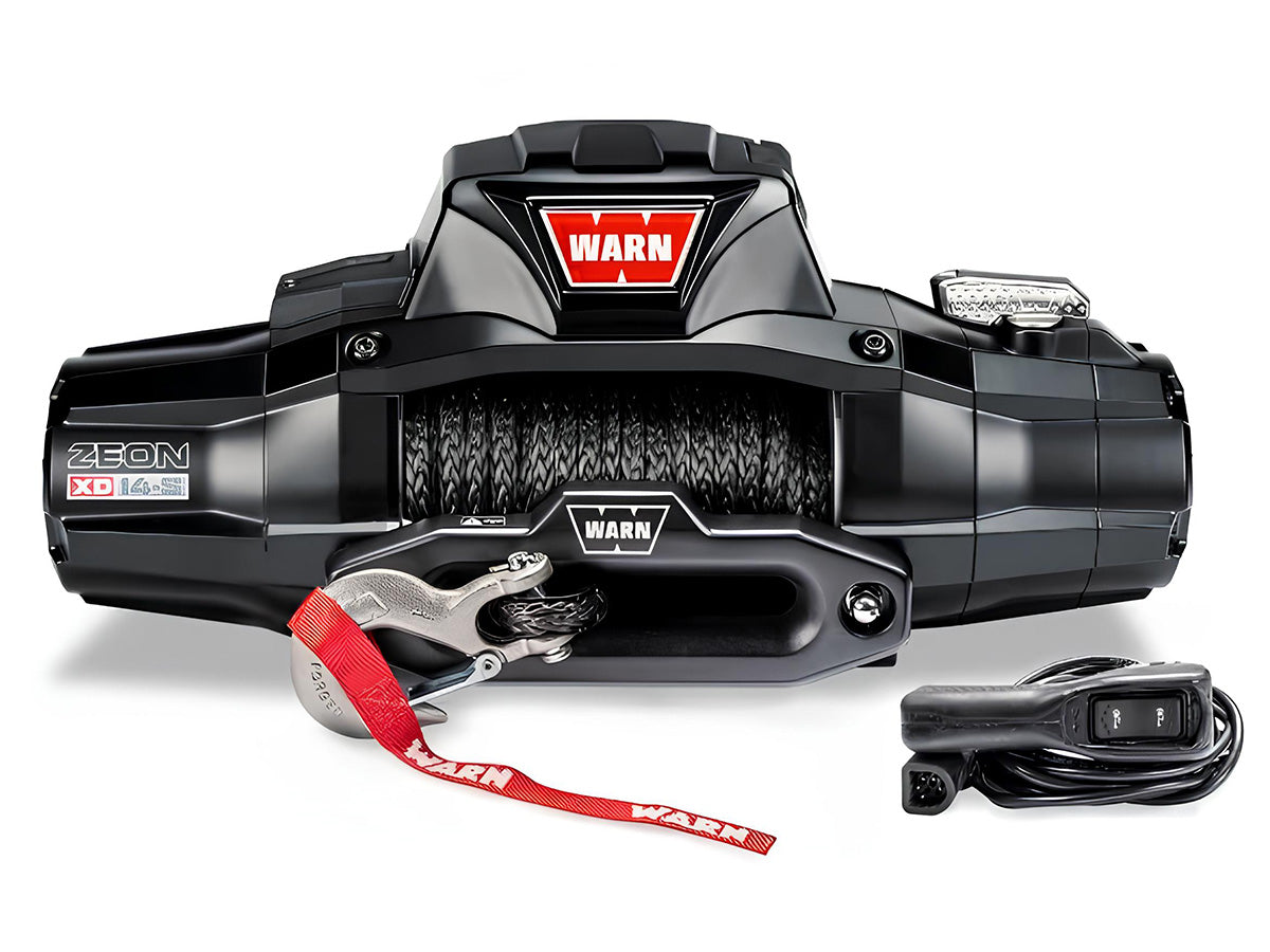 Treuil Warn Zeon XD14-S 6350kg 12V | Corde Synthétique sur Xperts4x4 Accessoires 4x4 Off-Road