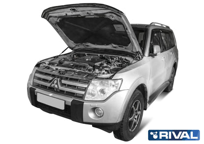 Lève-Capot Rival Pajero 2007+ | Confort & Robustesse OffRoad sur Xperts4x4 Accessoires 4x4 Off-Road